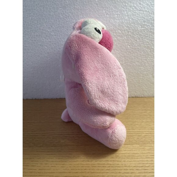 Dan Dee Collectors Choice Funny Bunny Plush Pink Rabbit Stuffed Animal 8.5 Inch - Picture 2 of 10